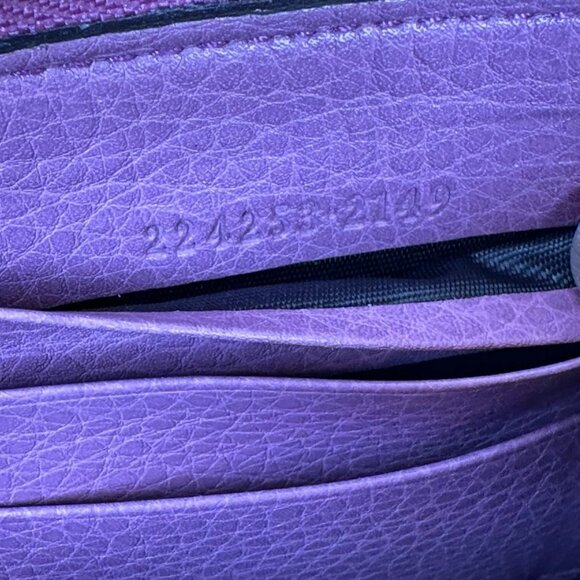 Gucci Long Wallet Zippy W/Bamboo Tassel HOT PINK - Picture 7 of 9